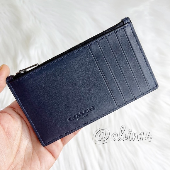 NWT Coach Star Wars Taun Taun Leather Zip Card Case - Picture 2 of 7